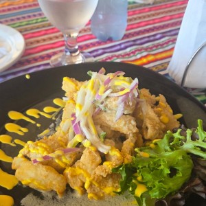 Entradas Calientes - Ceviche Frito