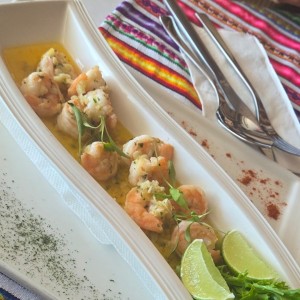Camarones al Ajo Crocante