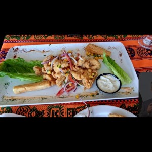 Entradas Calientes - Ceviche Frito