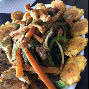 vegetales al wok
