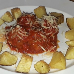 meatballs con papas