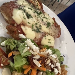Pollo a la Parmigiana