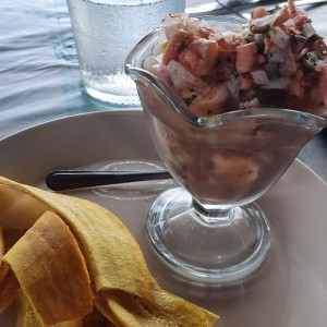 Ceviche de pulpo