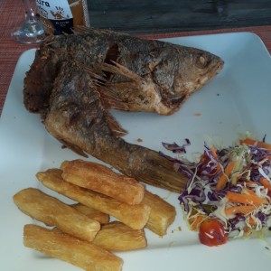 Pescado frito