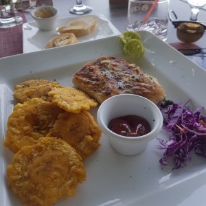 Corvina a la plancha