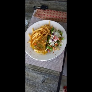 PESCADO AL AJILLO