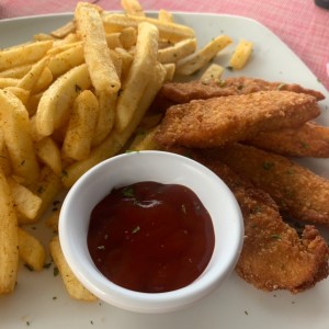 dedos de pollo