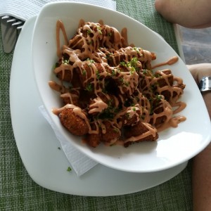 Camarones apanados