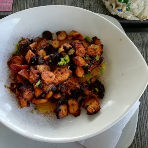 Pulpo de entrada