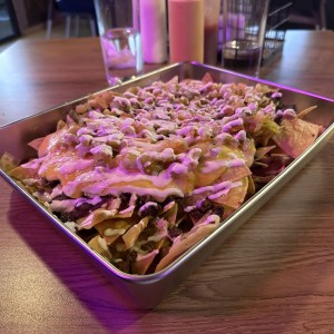 Nachos XL con queso