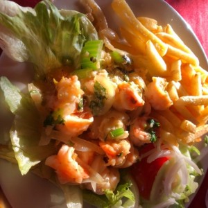 camarones al ajillo