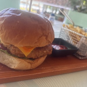 Hamburguesa de pollo 