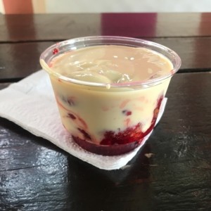 fresas con Natilla!!!