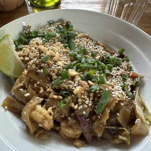 Pad thai de camarones