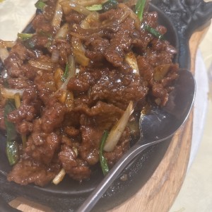 Filete de carne a la plancha