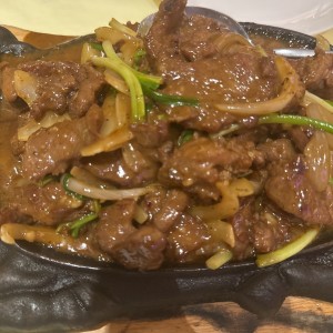 Filete de carne a la plancha