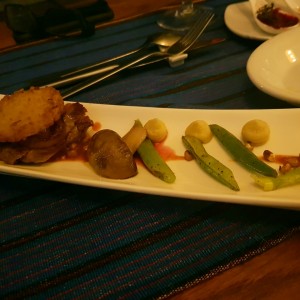 Beef fillet from the fondita
