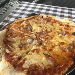 bacon y cebolla