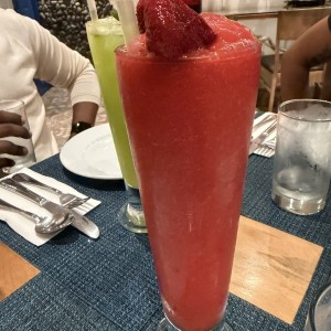 Licuado de fresa