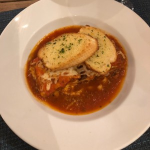 Lasagna de carne