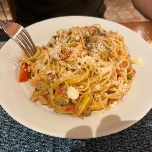 Pasta de mariscos