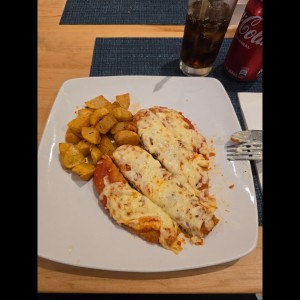 Pechuga de Pollo a la Parmesana