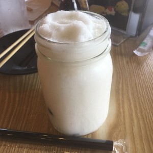 bubble tea de coco
