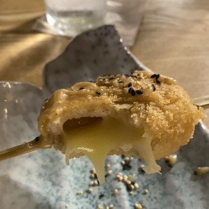 Brochetas de queso