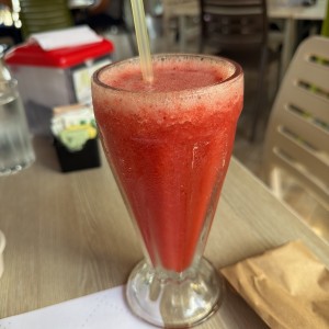 Licuado de fresa
