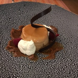 flan de manjar
