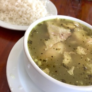 Sancocho con arroz