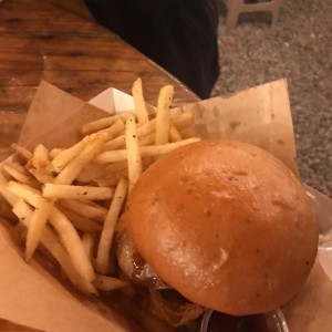 burguer de prinera en volcan