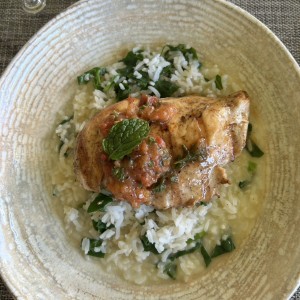 Pollo a la parrilla