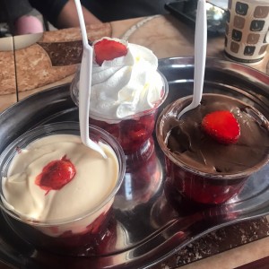 fresas con crema natilla y nutella