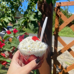 Fresas con Crema