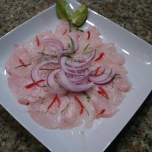 Tiradito de Wahoo
