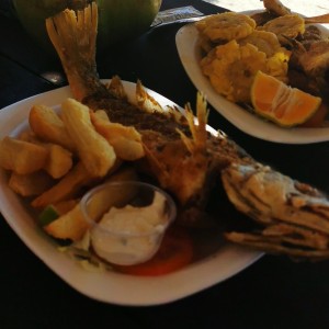 Pescado frito