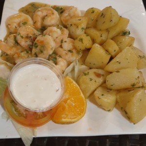 camarones al ajillo