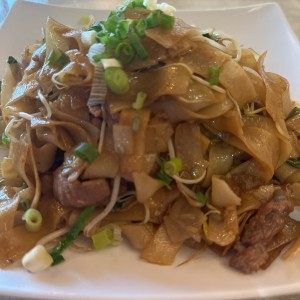 Chow fan de carne seco estilo Chino