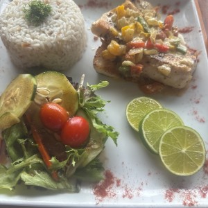 Pargo al coco