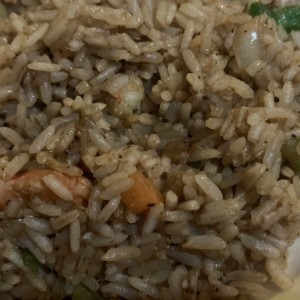 Arroz con camarones