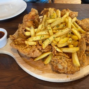 Pollo Frito 7 piezas