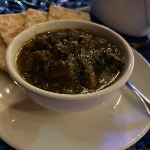 Almejas guisadas 