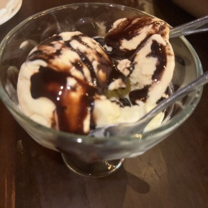 Helado de vainilla