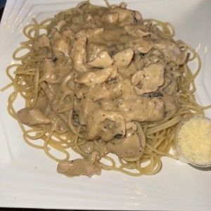 Pasta de pollo 