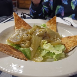 Berenjena a la vinagreta
