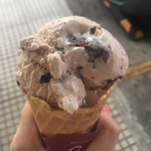 Helado de Brownie