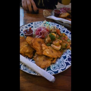Mariscos - Camarón al Ajillo