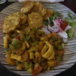 Mixto de marisco a la Criolla