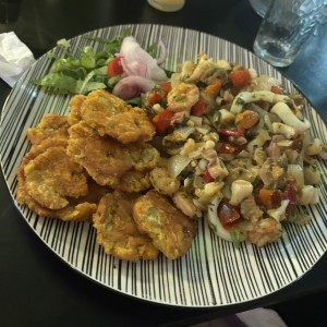 Mixto de marisco a la Criolla